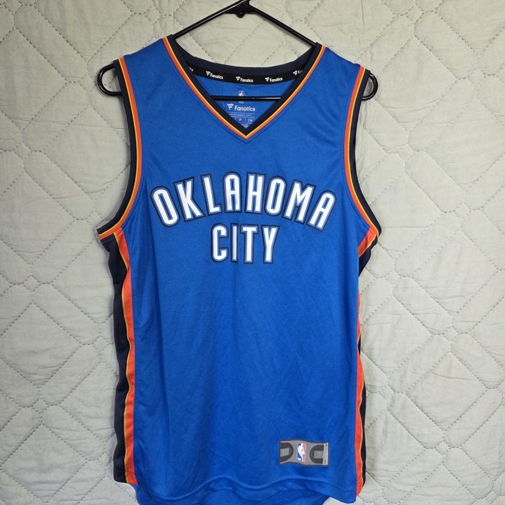 Fanatics Oklahoma City Blue Basketball Jersey